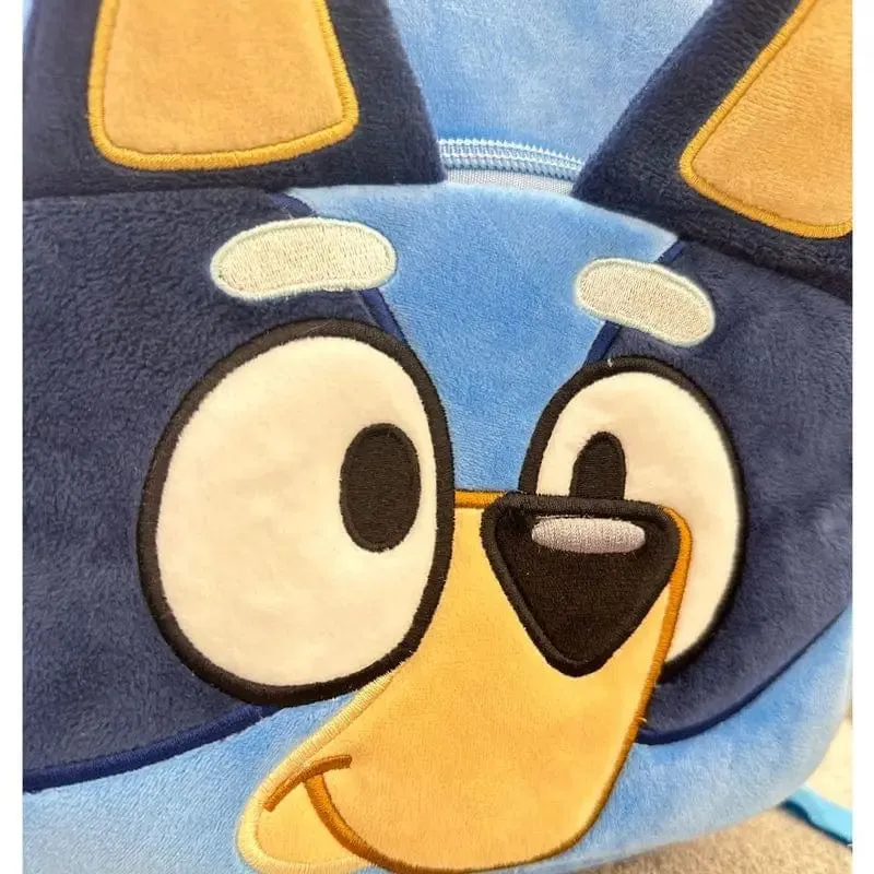 Bluey Family Kawaii Bingo Cartoon Niedlicher Plüsch-Rucksack Kinderschultaschen Anime Peripheriegeräte Mädchen Kinder Urlaub Spielzeug Geschenke