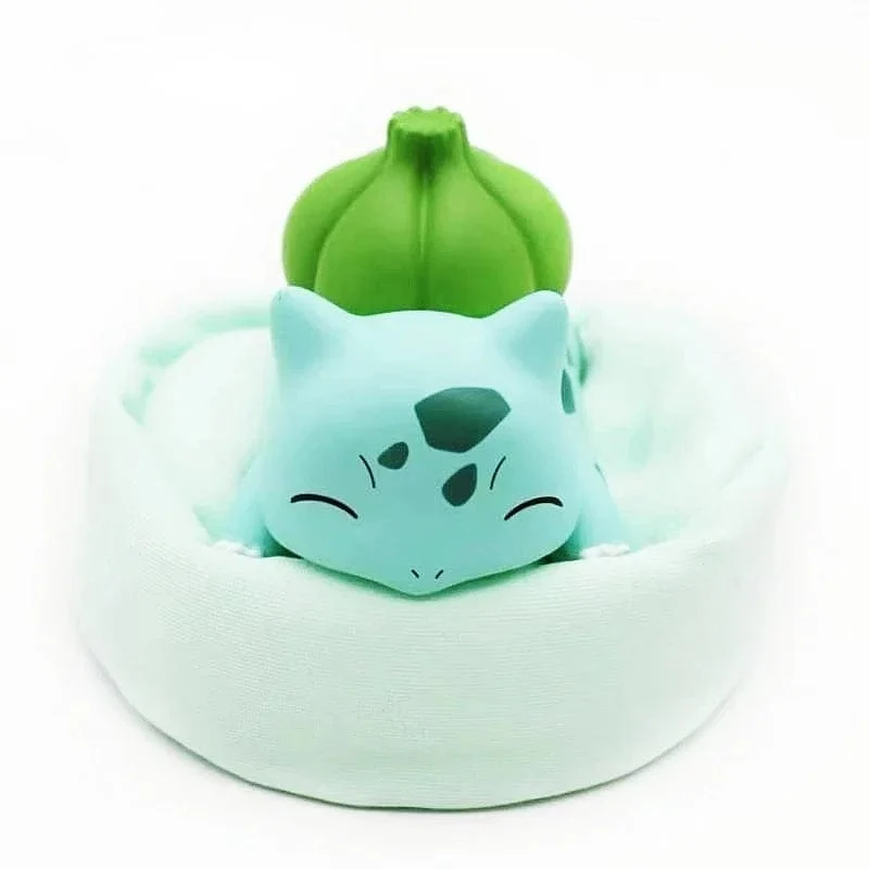 Pokemon Modellbausatz Anime-Figuren Figur Sternentraum Pikachu Bulbasaur Serie Autoinnenraum Hand Schlafposition Spielzeug Geschenke