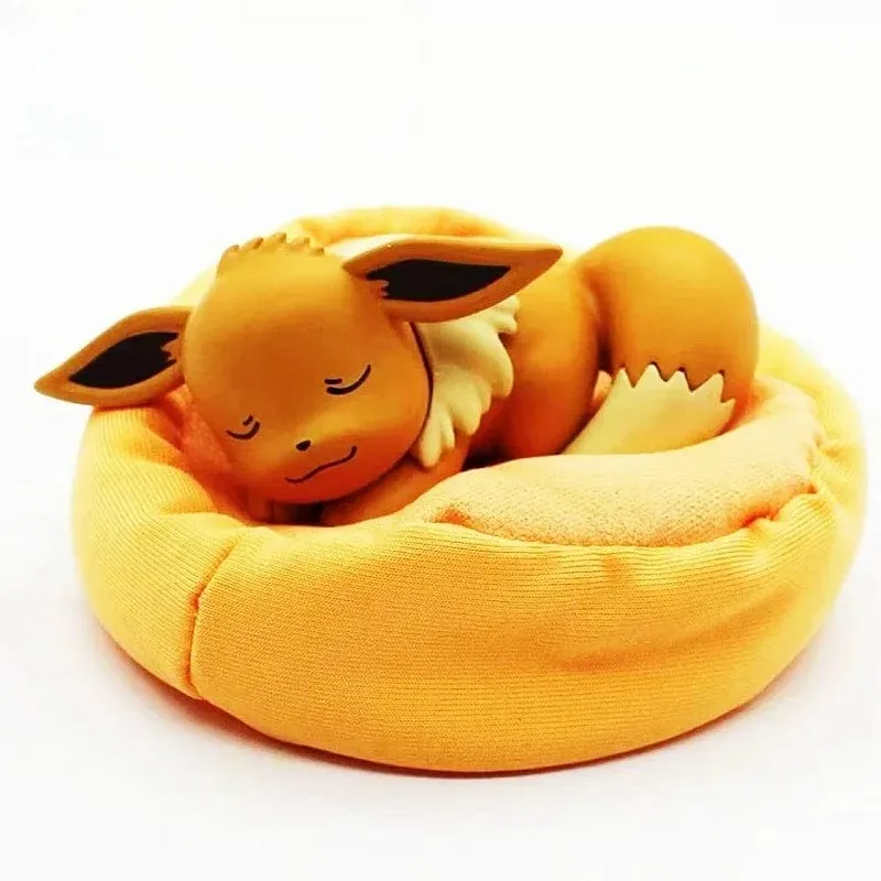 Pokemon Modellbausatz Anime-Figuren Figur Sternentraum Pikachu Bulbasaur Serie Autoinnenraum Hand Schlafposition Spielzeug Geschenke