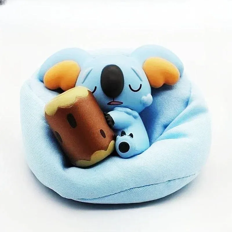 Pokemon Modellbausatz Anime-Figuren Figur Sternentraum Pikachu Bulbasaur Serie Autoinnenraum Hand Schlafposition Spielzeug Geschenke