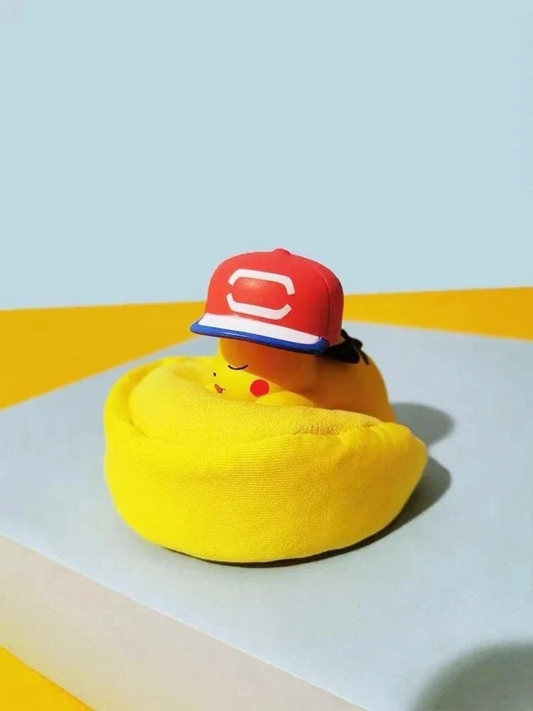 Pokemon Modellbausatz Anime-Figuren Figur Sternentraum Pikachu Bulbasaur Serie Autoinnenraum Hand Schlafposition Spielzeug Geschenke