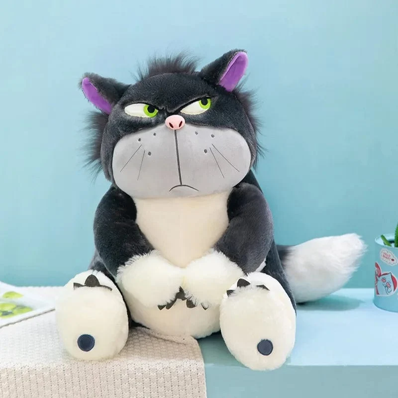 30CM Kreativer Cartoon Luzifer Lustige Katze Plüschtier Puppe Luzifer Puppe Ornamente Kinder Komfort Kissen Weihnachtsgeschenk
