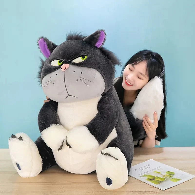 30CM Kreativer Cartoon Luzifer Lustige Katze Plüschtier Puppe Luzifer Puppe Ornamente Kinder Komfort Kissen Weihnachtsgeschenk