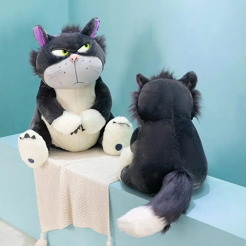 30CM Kreativer Cartoon Luzifer Lustige Katze Plüschtier Puppe Luzifer Puppe Ornamente Kinder Komfort Kissen Weihnachtsgeschenk