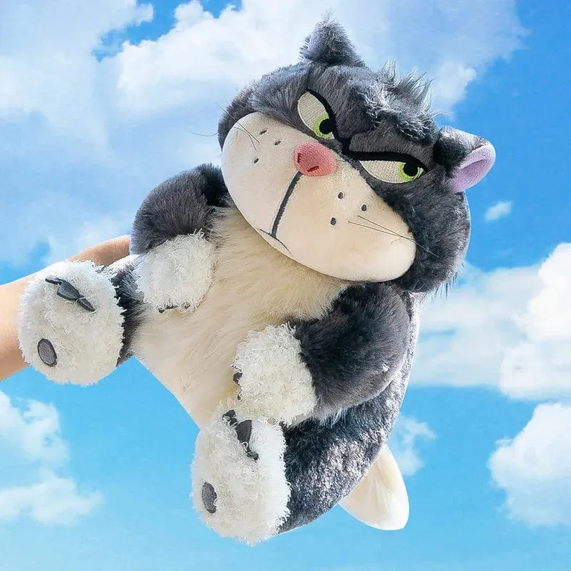 30CM Kreativer Cartoon Luzifer Lustige Katze Plüschtier Puppe Luzifer Puppe Ornamente Kinder Komfort Kissen Weihnachtsgeschenk