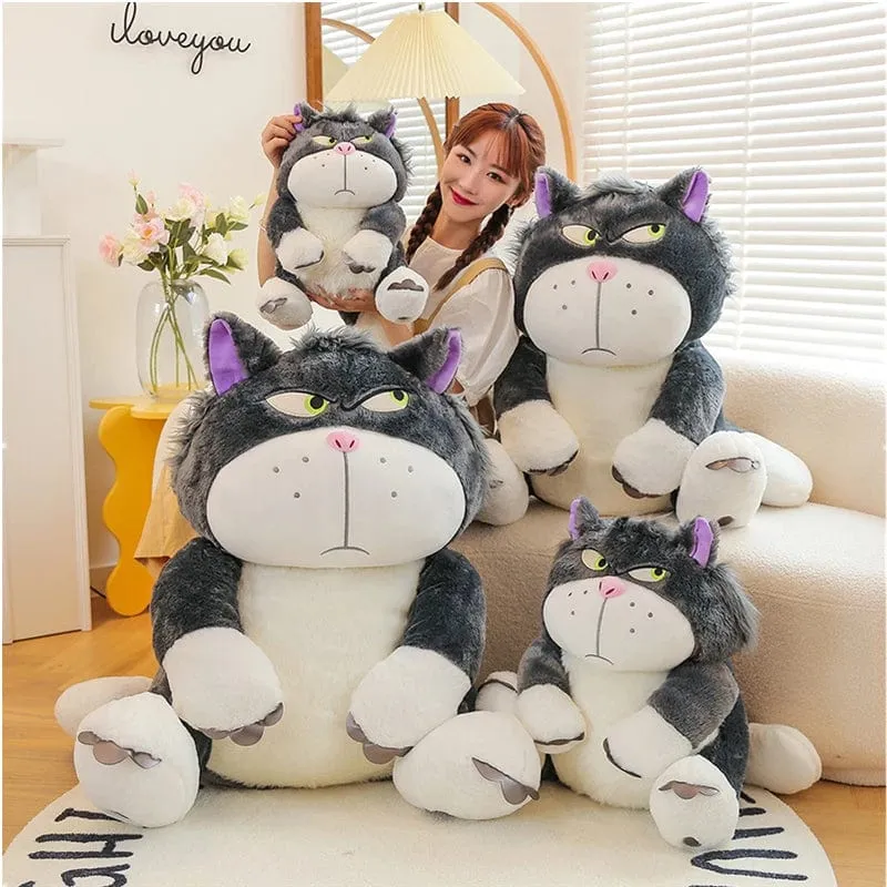 30CM Kreativer Cartoon Luzifer Lustige Katze Plüschtier Puppe Luzifer Puppe Ornamente Kinder Komfort Kissen Weihnachtsgeschenk