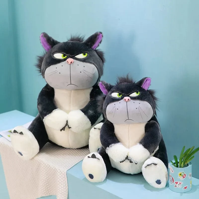 30CM Kreativer Cartoon Luzifer Lustige Katze Plüschtier Puppe Luzifer Puppe Ornamente Kinder Komfort Kissen Weihnachtsgeschenk