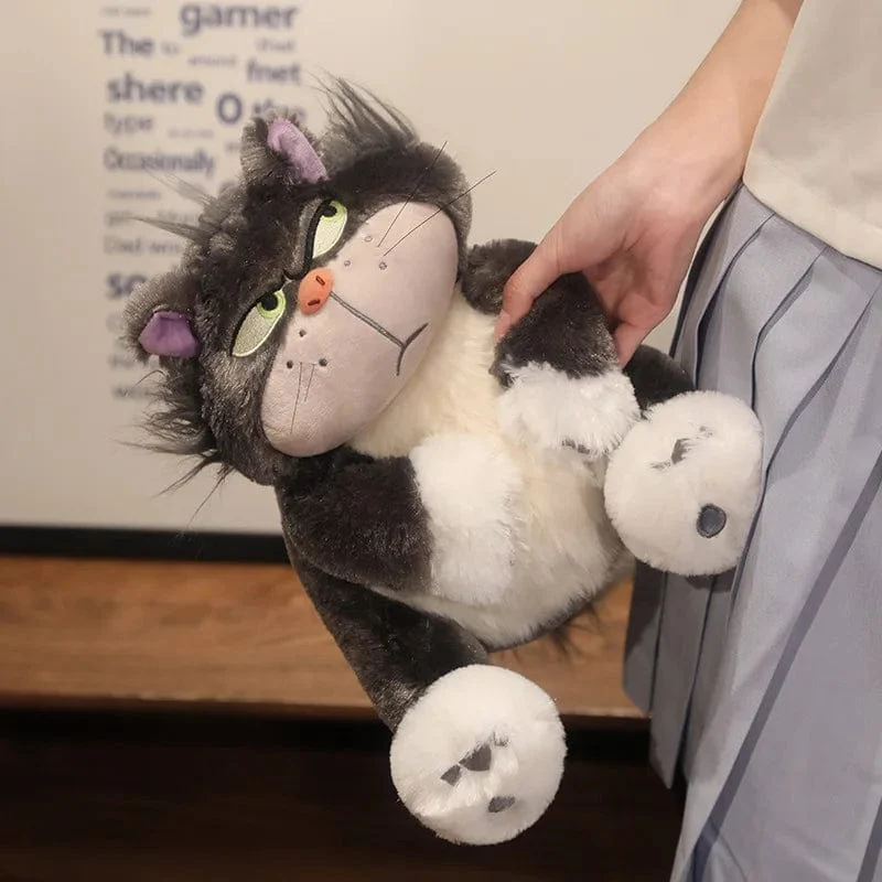 30CM Kreativer Cartoon Luzifer Lustige Katze Plüschtier Puppe Luzifer Puppe Ornamente Kinder Komfort Kissen Weihnachtsgeschenk