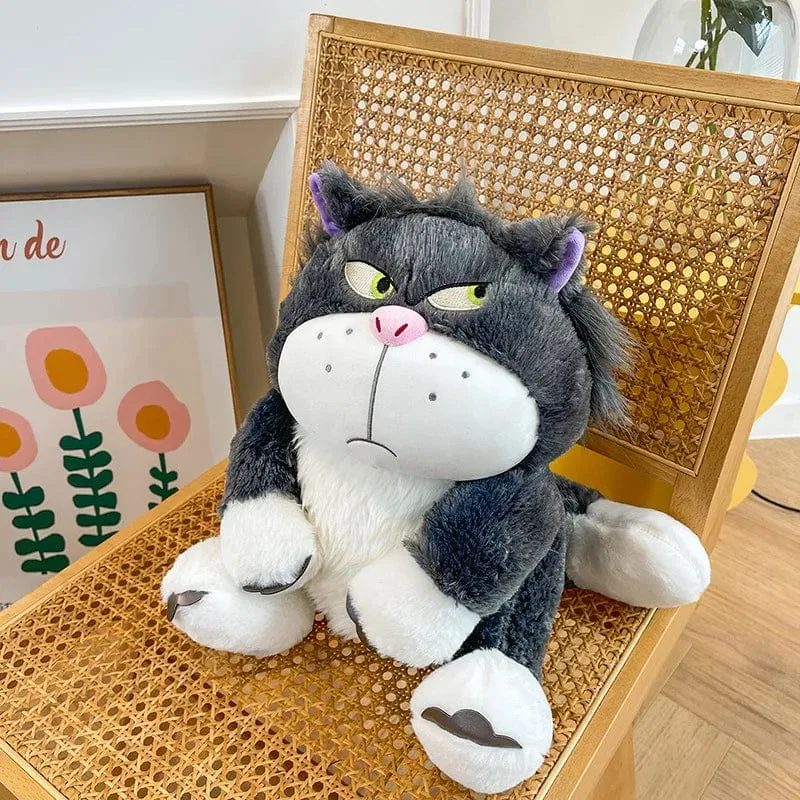 30CM Kreativer Cartoon Luzifer Lustige Katze Plüschtier Puppe Luzifer Puppe Ornamente Kinder Komfort Kissen Weihnachtsgeschenk
