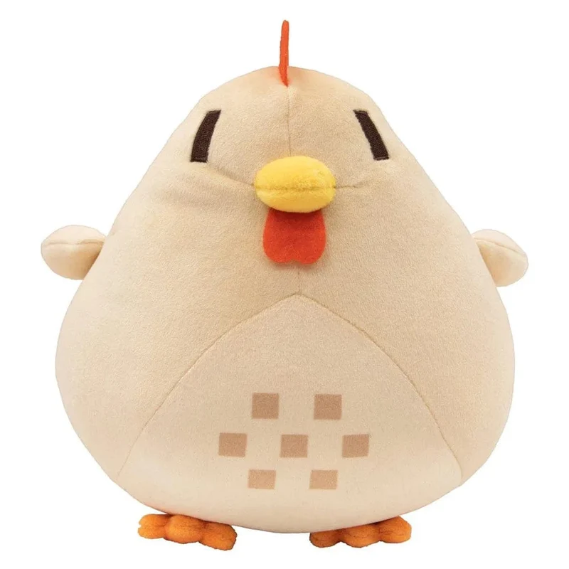 20cm Stardew Valley Hühnerkissen Plüsch Weiches Stofftier Spielzeug Cartoon Stardew Valley Kinder Geburtstagsgeschenk Weihnachtsgeschenk