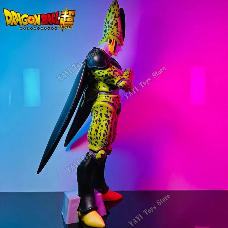 30 cm Dragon Ball Z Cell Anime Figur Spielzeug Ultimative Form Dbz Super Saiyajin Actionfiguren PVC Sammlermodell Spielzeug für Kinder Geschenk
