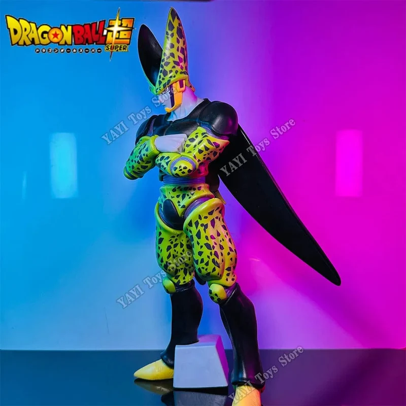 30 cm Dragon Ball Z Cell Anime Figur Spielzeug Ultimative Form Dbz Super Saiyajin Actionfiguren PVC Sammlermodell Spielzeug für Kinder Geschenk