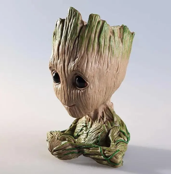 Groot Baum Blumentopf Actionfiguren Modell Spielzeug