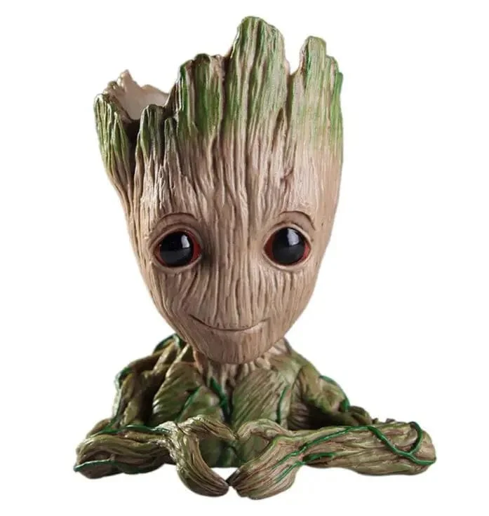Groot Baum Blumentopf Actionfiguren Modell Spielzeug