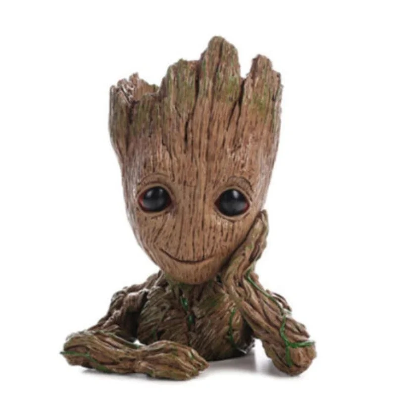 Groot Baum Blumentopf Actionfiguren Modell Spielzeug