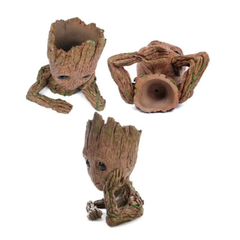 Groot Baum Blumentopf Actionfiguren Modell Spielzeug