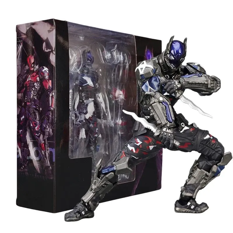 AMAZING YAMAGUCHI Arkham Knight Batman Red Hood Robin Jason Todd Figuarts Spiel Actionfigur Modell Spielzeugsammlung Weihnachtsgeschenk
