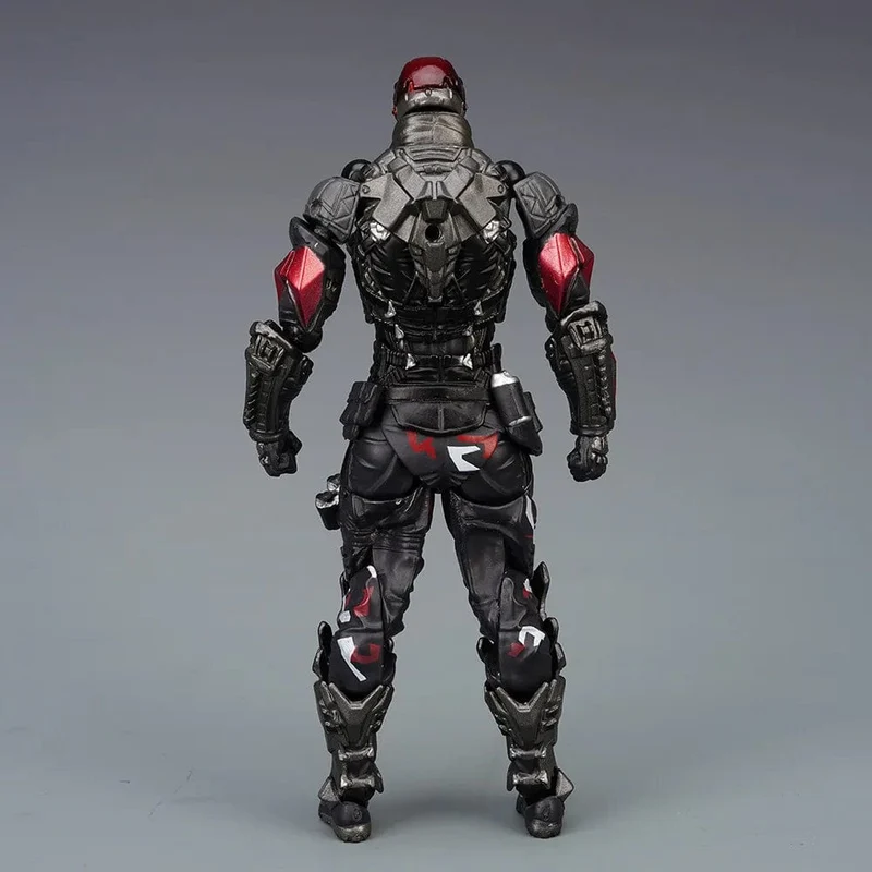 AMAZING YAMAGUCHI Arkham Knight Batman Red Hood Robin Jason Todd Figuarts Spiel Actionfigur Modell Spielzeugsammlung Weihnachtsgeschenk