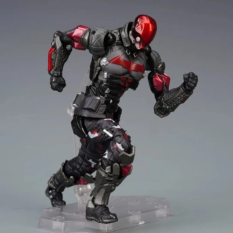 AMAZING YAMAGUCHI Arkham Knight Batman Red Hood Robin Jason Todd Figuarts Spiel Actionfigur Modell Spielzeugsammlung Weihnachtsgeschenk