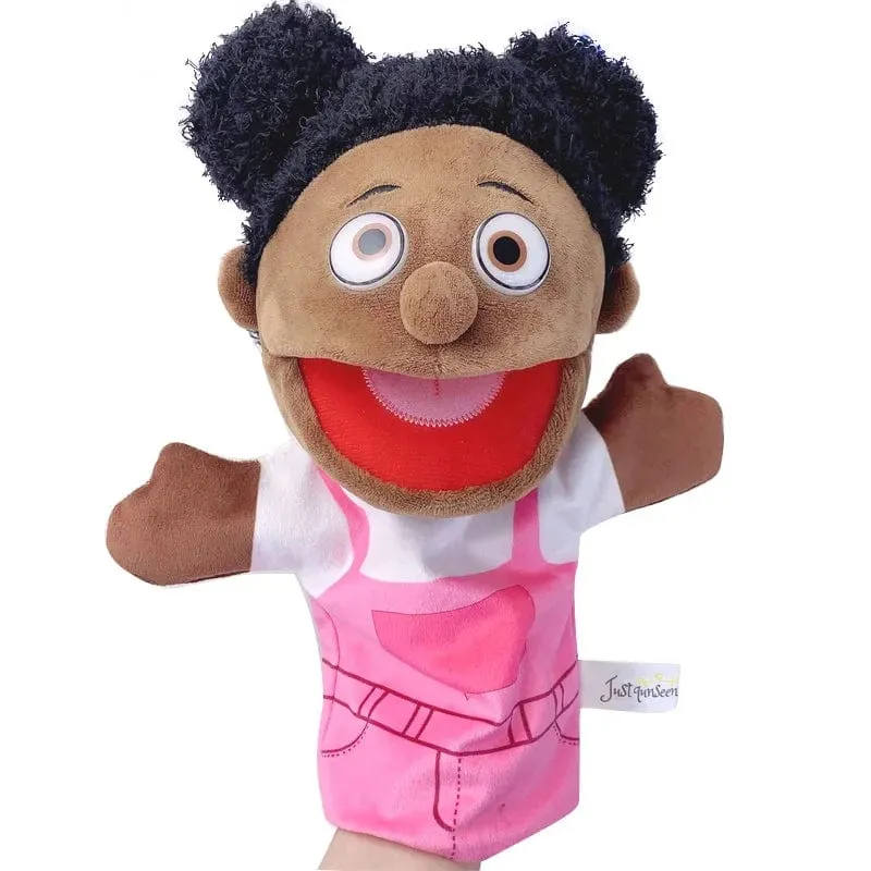 Familie Weiche Stofftier Puppe Papa Mama Bruder Schwester Cospaly Plüsch Puppe Pädagogisches Baby Spielzeug Kawaii Hand Finger Puppe