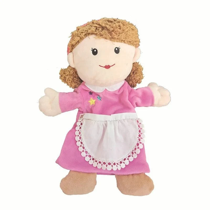 Familie Weiche Stofftier Puppe Papa Mama Bruder Schwester Cospaly Plüsch Puppe Pädagogisches Baby Spielzeug Kawaii Hand Finger Puppe