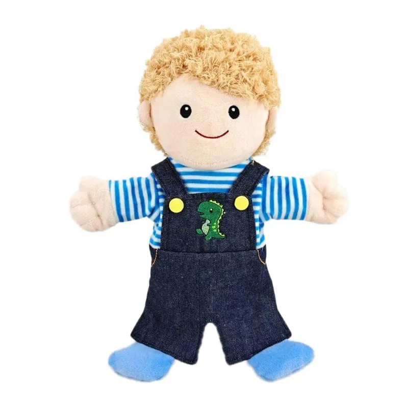 Familie Weiche Stofftier Puppe Papa Mama Bruder Schwester Cospaly Plüsch Puppe Pädagogisches Baby Spielzeug Kawaii Hand Finger Puppe