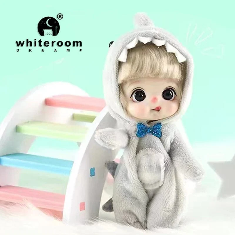 Ob11 Bjd Puppenzubehör Bett Body Obitsu 11 Kleidung Puppen für Mädchen Jungen Spielzeug Baby Kawaii Anime Spielzeugartikel Pyjama Miniatur