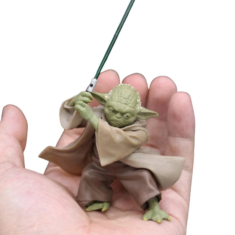 Star Wars Mandalorianer Meister YODA mit Schwert Actionfigur Spielzeug