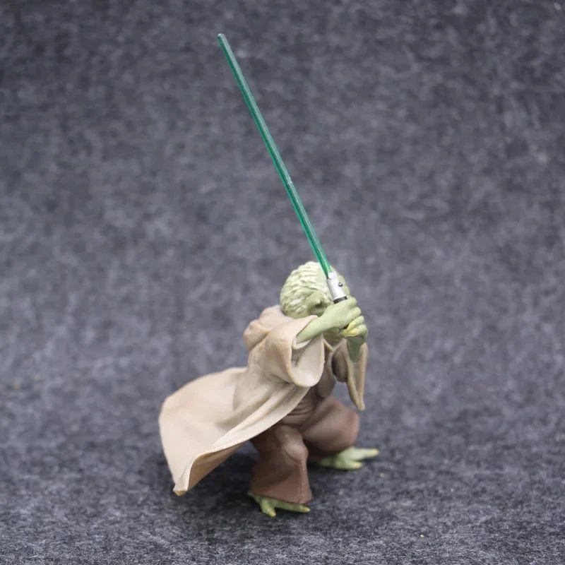 Star Wars Mandalorianer Meister YODA mit Schwert Actionfigur Spielzeug