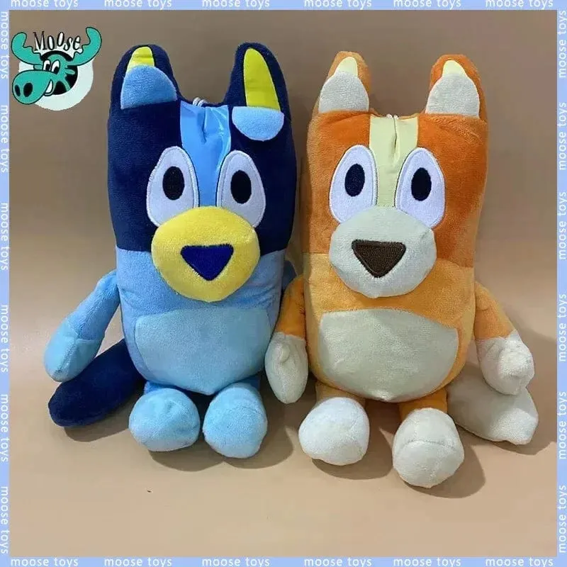 28cm Bluey Family Plüschtiere Süße Simulation Haustier Hund Patrol Bingo Schwester Kawai Plüsch Kinderspielzeug Puppe Geburtstagsgeschenk Spielzeug