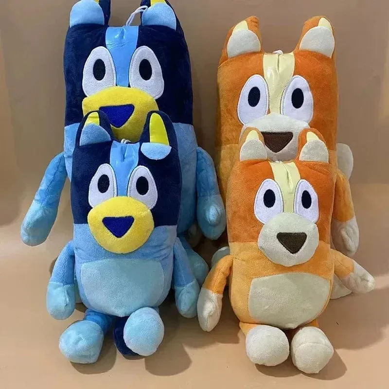 28cm Bluey Family Plüschtiere Süße Simulation Haustier Hund Patrol Bingo Schwester Kawai Plüsch Kinderspielzeug Puppe Geburtstagsgeschenk Spielzeug