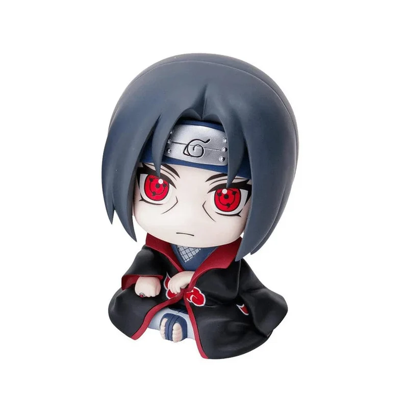 Heiße 10cm Naruto Anime Figur Uzumaki Naruto Kakashi Uchiha Sasuke Itachi Niedliche Spielzeug Q Figurals Action Figur Modell