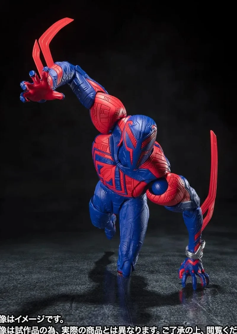 Ct Spider-Man 2099 Shf SHFiguarts Spiderman Across The Spider-Verse Part One Anime Actionfiguren Modell Statue Spielzeug Geschenke