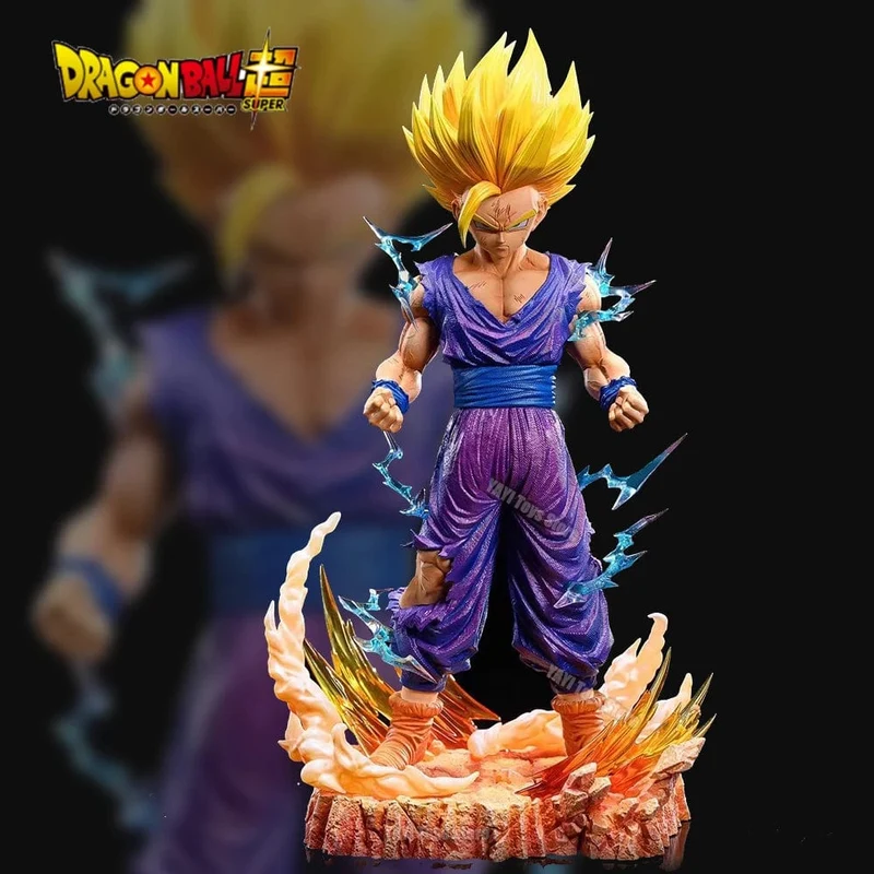 25cm Dragon Ball Z Anime Figur Sohn Gohan Action Figur Super Saiyajin 2 Handy Spiel Kinder Spielzeug Sohn Goku Geschenk