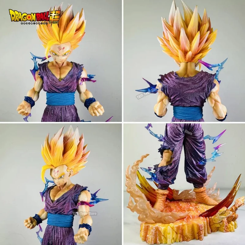 25cm Dragon Ball Z Anime Figur Sohn Gohan Action Figur Super Saiyajin 2 Handy Spiel Kinder Spielzeug Sohn Goku Geschenk