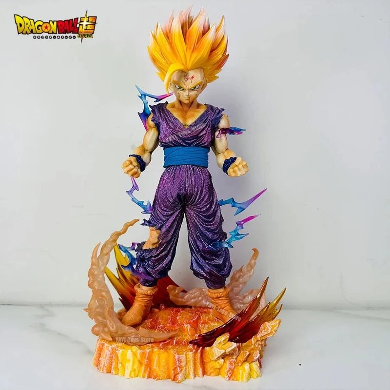 25cm Dragon Ball Z Anime Figur Sohn Gohan Action Figur Super Saiyajin 2 Handy Spiel Kinder Spielzeug Sohn Goku Geschenk