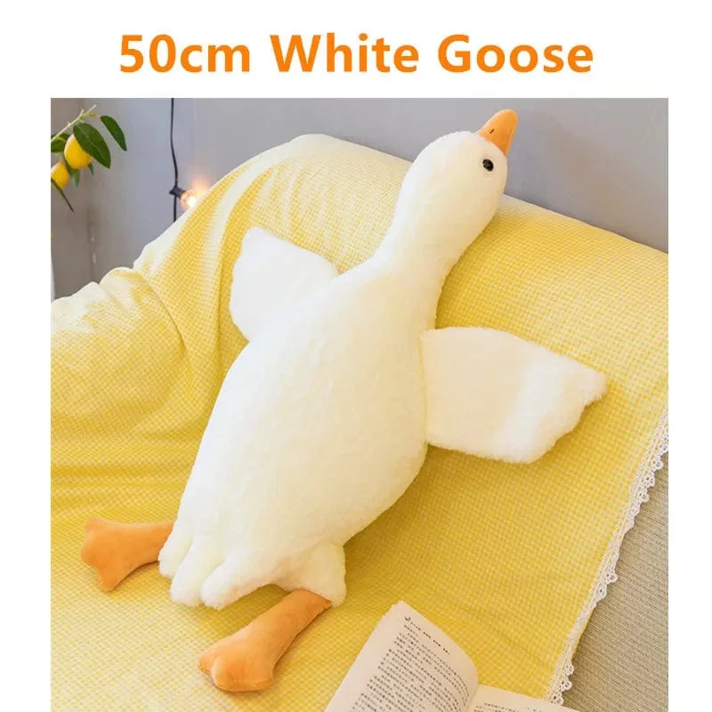 50/130CM Hot Goose Plüsch Weiche Ente Schlafkissen Sofakissen Kinder Freundin Geburtstagsgeschenk