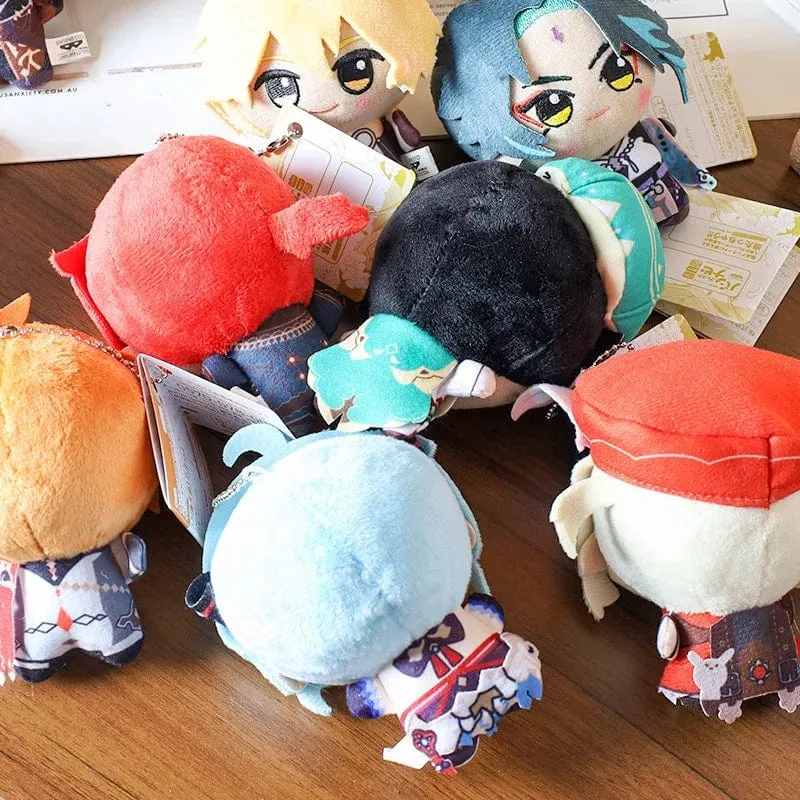 10CM Impact Tartaglia Kaeya Diluc Venti Xiao Klee Plüsch Anhänger Spielzeug Mini Schlüsselbund Puppe Rucksack Zubehör Für Geschenk