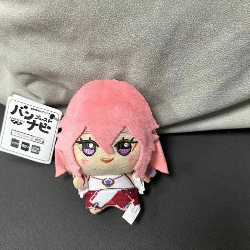 10CM Impact Tartaglia Kaeya Diluc Venti Xiao Klee Plüsch Anhänger Spielzeug Mini Schlüsselbund Puppe Rucksack Zubehör Für Geschenk
