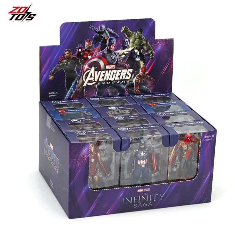 Disney ZD Original Marvel Legends The Avengers Iron Man Spider Man Thor Captain America Thanos Hulk War Machine Actionfiguren