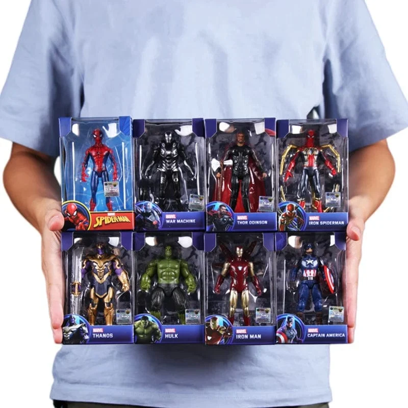 Disney ZD Original Marvel Legends The Avengers Iron Man Spider Man Thor Captain America Thanos Hulk War Machine Actionfiguren