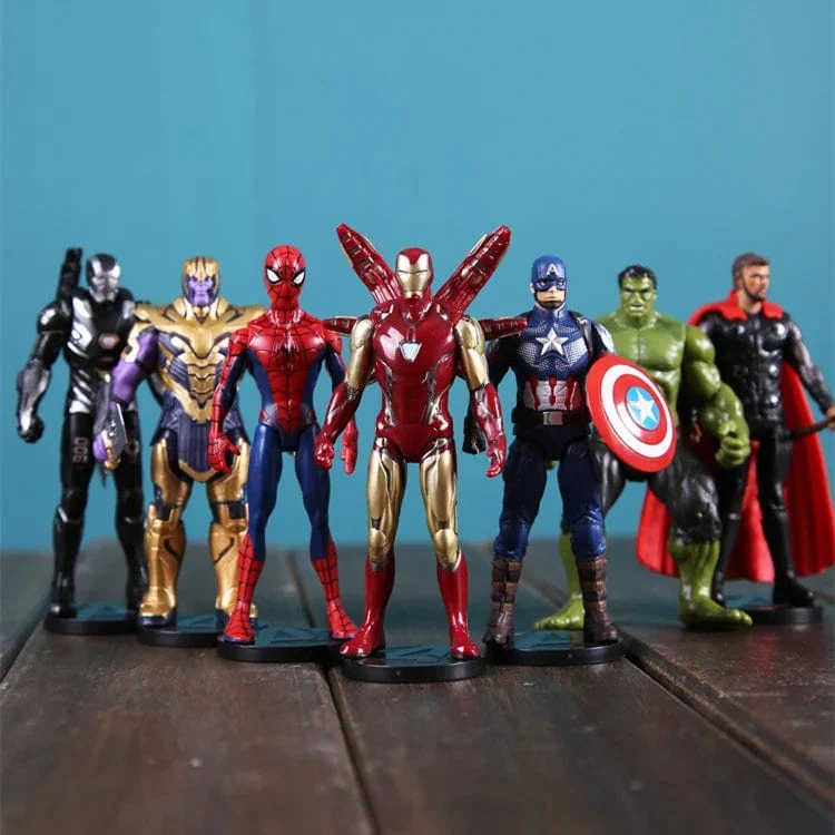 Disney ZD Original Marvel Legends The Avengers Iron Man Spider Man Thor Captain America Thanos Hulk War Machine Actionfiguren