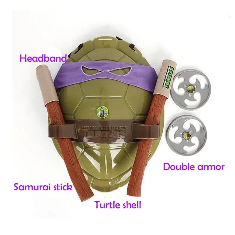 Anime Figur Ninja Turtles Film Fantasy Rüstung Spielzeug Waffe Leo Raph Mikey Don Cosplay Shell Requisiten Kreatives Geschenk für Freunde