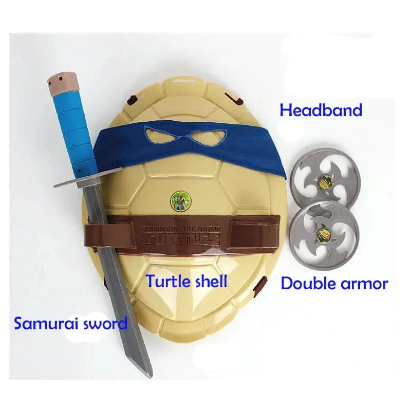 Anime Figur Ninja Turtles Film Fantasy Rüstung Spielzeug Waffe Leo Raph Mikey Don Cosplay Shell Requisiten Kreatives Geschenk für Freunde