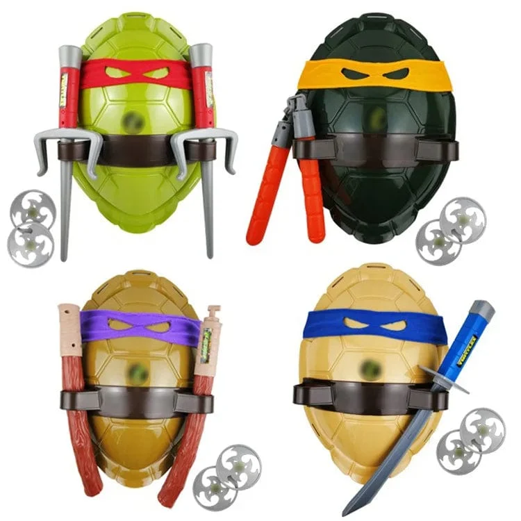 Anime Figur Ninja Turtles Film Fantasy Rüstung Spielzeug Waffe Leo Raph Mikey Don Cosplay Shell Requisiten Kreatives Geschenk für Freunde