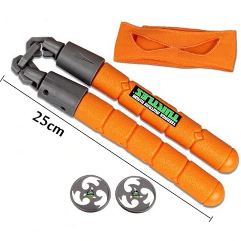 Anime Figur Ninja Turtles Film Fantasy Rüstung Spielzeug Waffe Leo Raph Mikey Don Cosplay Shell Requisiten Kreatives Geschenk für Freunde