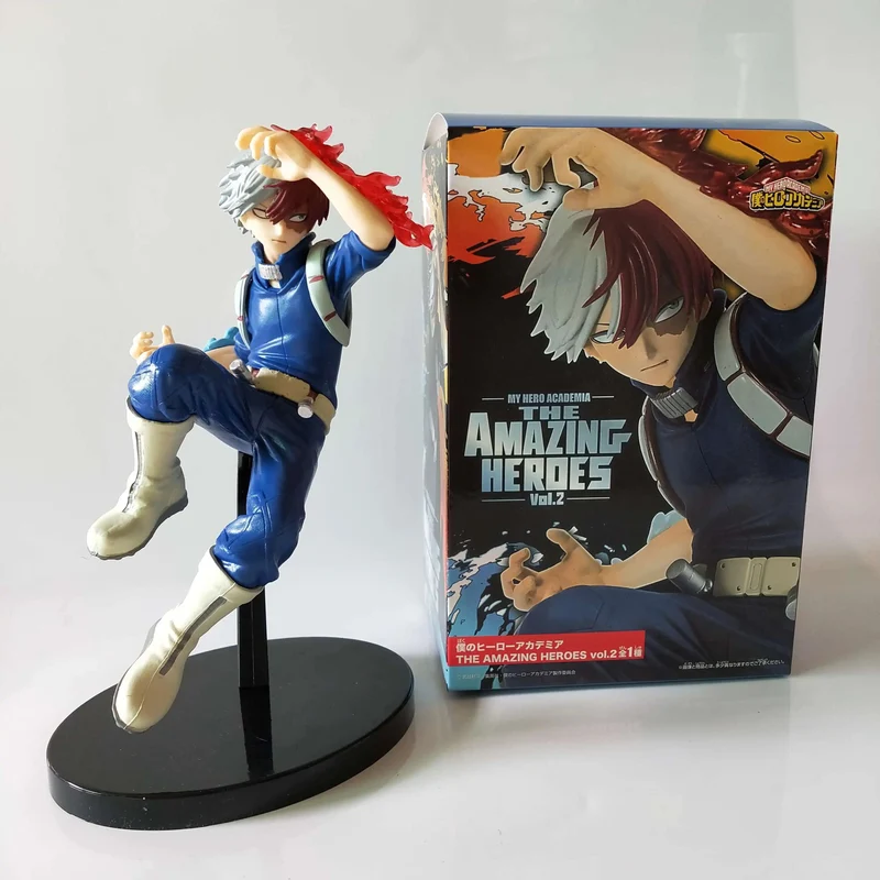 25 cm Anime My Hero Academia Figur PVC Age of Heroes Figur Deku Action Sammlermodell Dekorationen Puppenspielzeug für Kinder