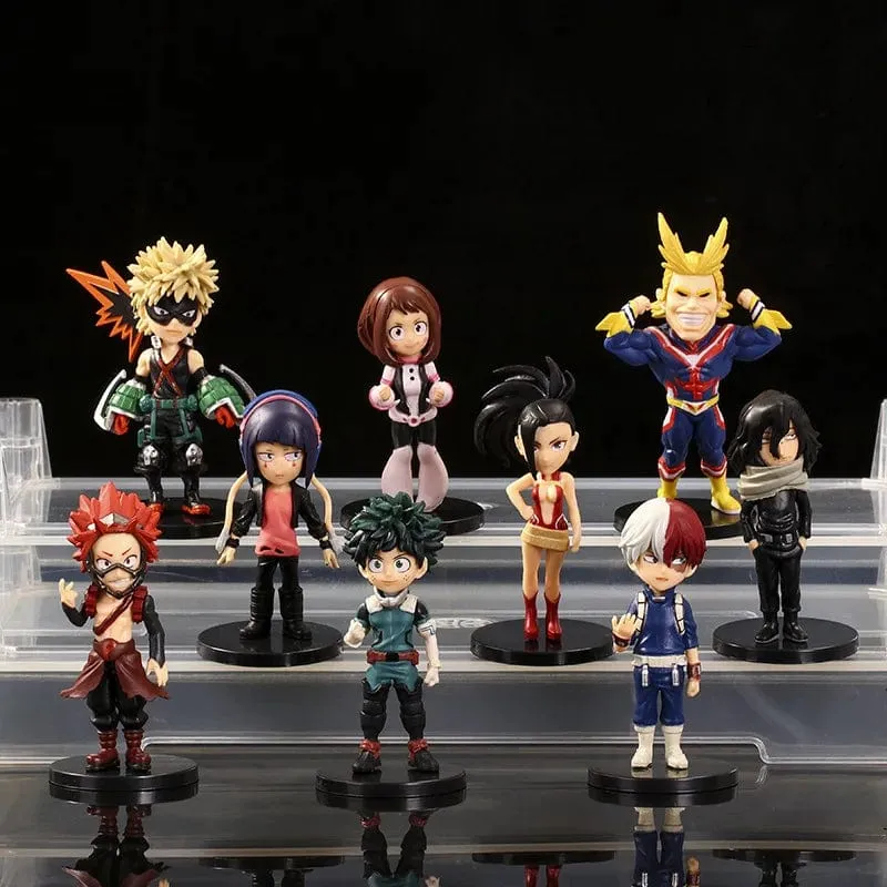 25 cm Anime My Hero Academia Figur PVC Age of Heroes Figur Deku Action Sammlermodell Dekorationen Puppenspielzeug für Kinder