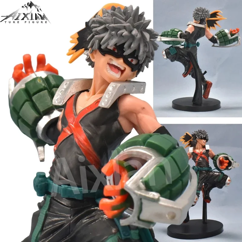 25 cm Anime My Hero Academia Figur PVC Age of Heroes Figur Deku Action Sammlermodell Dekorationen Puppenspielzeug für Kinder
