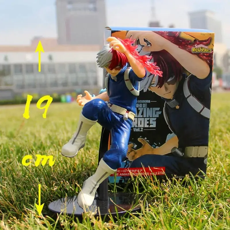25 cm Anime My Hero Academia Figur PVC Age of Heroes Figur Deku Action Sammlermodell Dekorationen Puppenspielzeug für Kinder